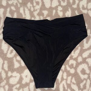 PINK Victoria's Secret Black Bikini Bottoms
